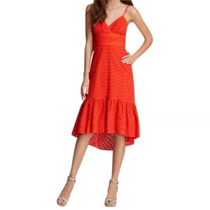 Trina Turk Cotton High/Low Dress - Size 6